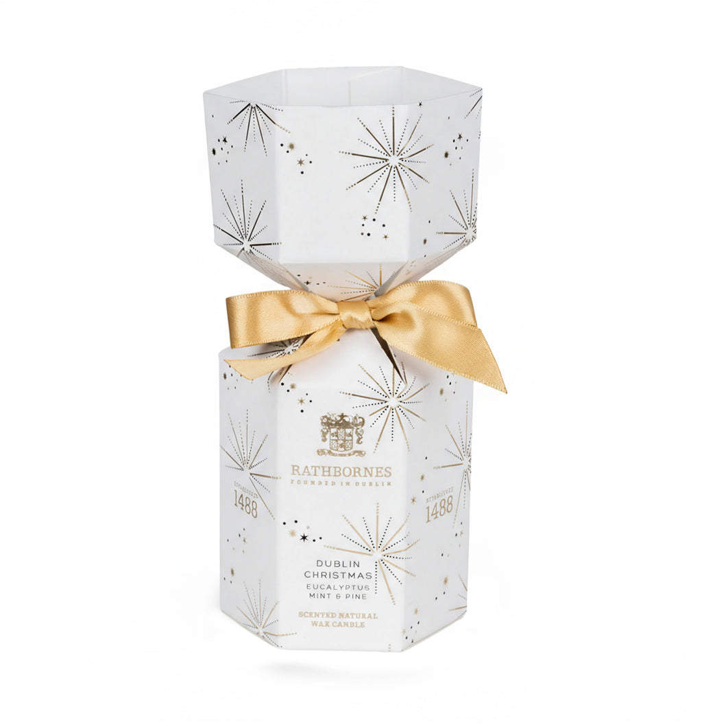 Luxury Christmas Cracker Scented Candle - Dublin Christmas